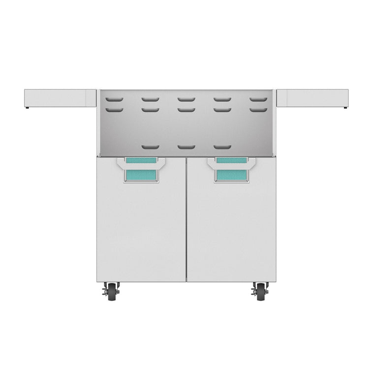 Aspire by Hestan 30-Inch Double Door Cart (Turquoise) - ECD30-TQ