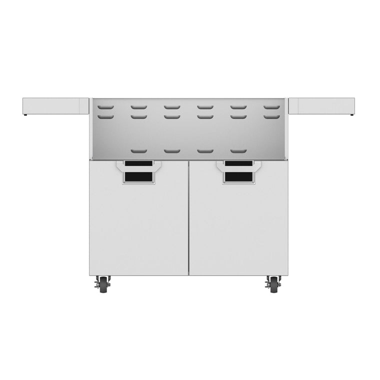 Aspire by Hestan 36-Inch Double Door Cart (Black) - ECD36-BK