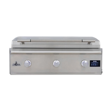 Blaze LTE PRO 40-Inch Built-in Natural Gas Griddle w/ Digital Temperature Screen &amp; Lift-Assist Lid - BLZ-GRIDDLE40-NG
