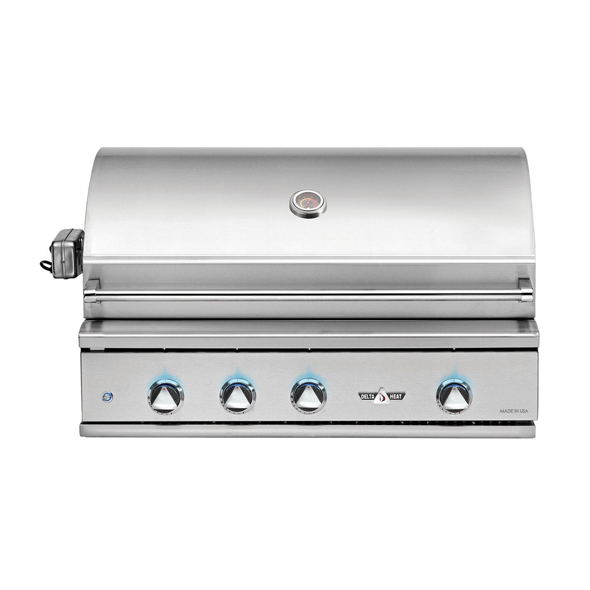 Delta Heat 38-Inch Natural Gas Built-In Grill, w/ Infrared Rotisserie - DHBQ38R-DN