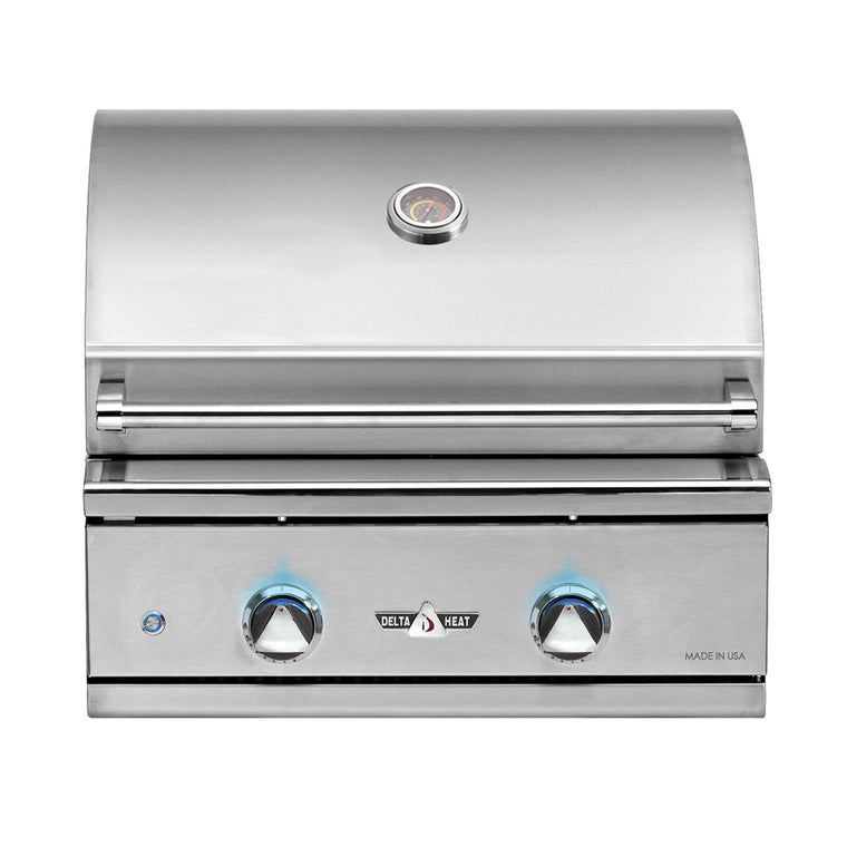 Delta Heat 26-Inch Natural Gas Built-In Grill - DHBQ26G-DN