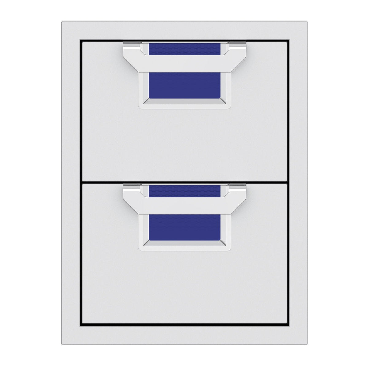 Aspire by Hestan 16-Inch Double Storage Drawers (Prince Blue) - AEDR16-BU