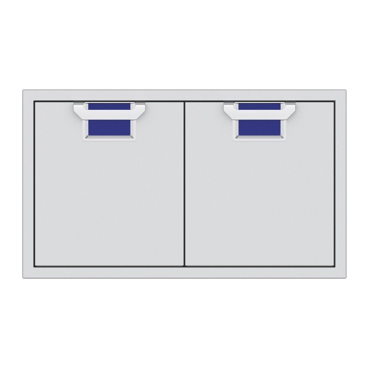 Aspire by Hestan 36-Inch Double Access Doors (Prince Blue) - AEAD36-BU