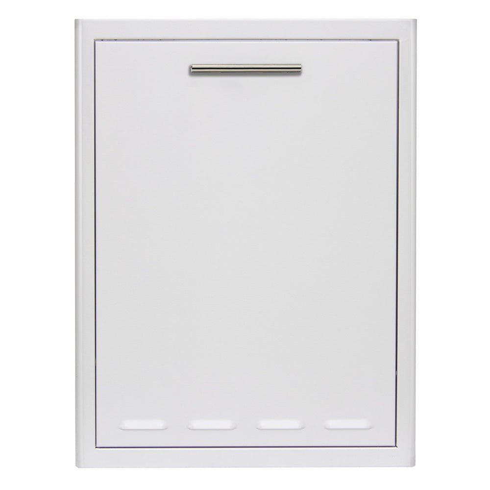 Blaze 18-Inch Stainless Steel Roll-Out Trash/Propane Tank Storage Drawer - BLZ-TRLP-DRW-H
