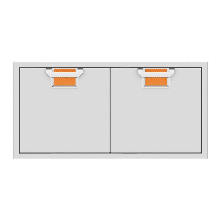 Aspire by Hestan 42-Inch Double Access Doors (Citra Orange) - AEAD42-OR
