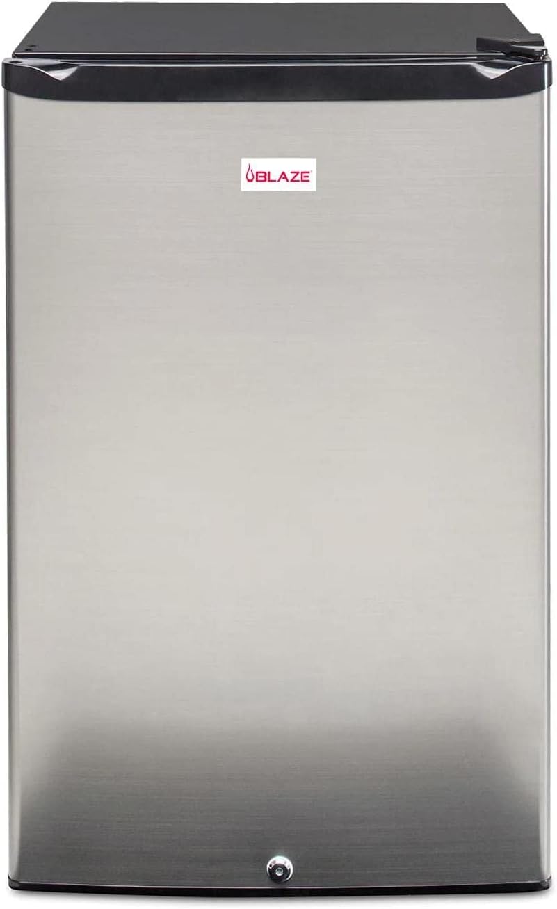 Blaze 20-Inch Stainless Front 4.5 Cu. ft. Refrigerator with Recessed Handle - BLZ-SSRF126