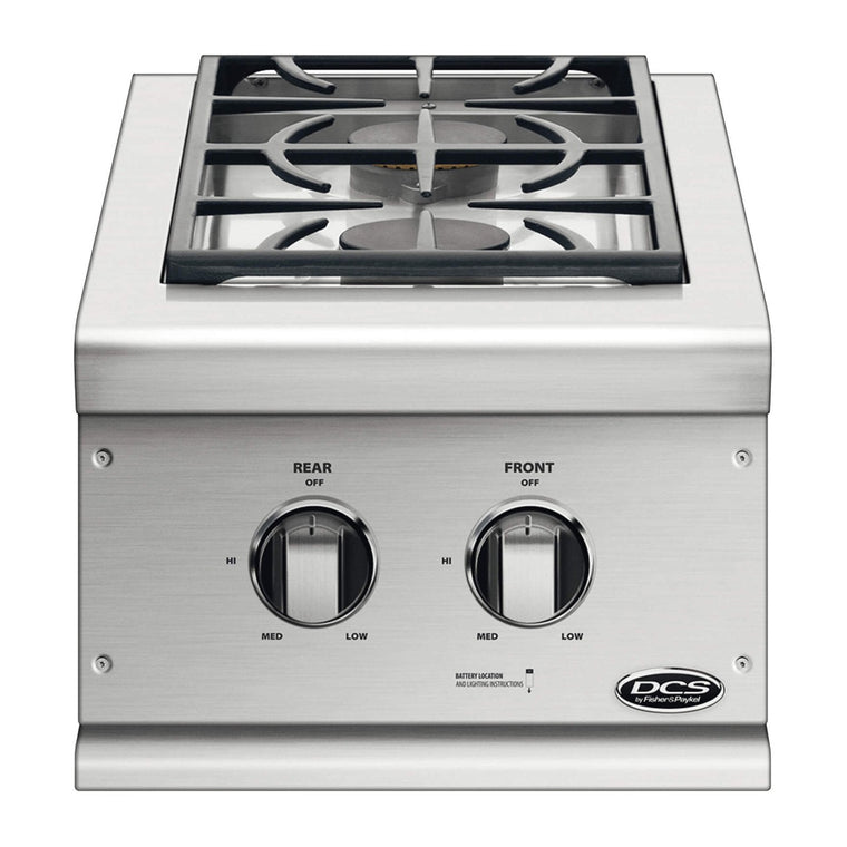 DCS Series 7 14-Inch Built-In Natural Gas Double Side Burner - BGC132-BI-N