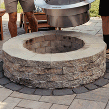 Zentro Stainless Steel Smokeless Fire Pit Insert