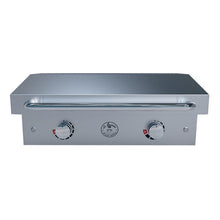 Le Griddle 30-Inch Natural Gas Built-In or Countertop 2 Burner Griddle (Lid Sold Separately) - GFE75-NG
