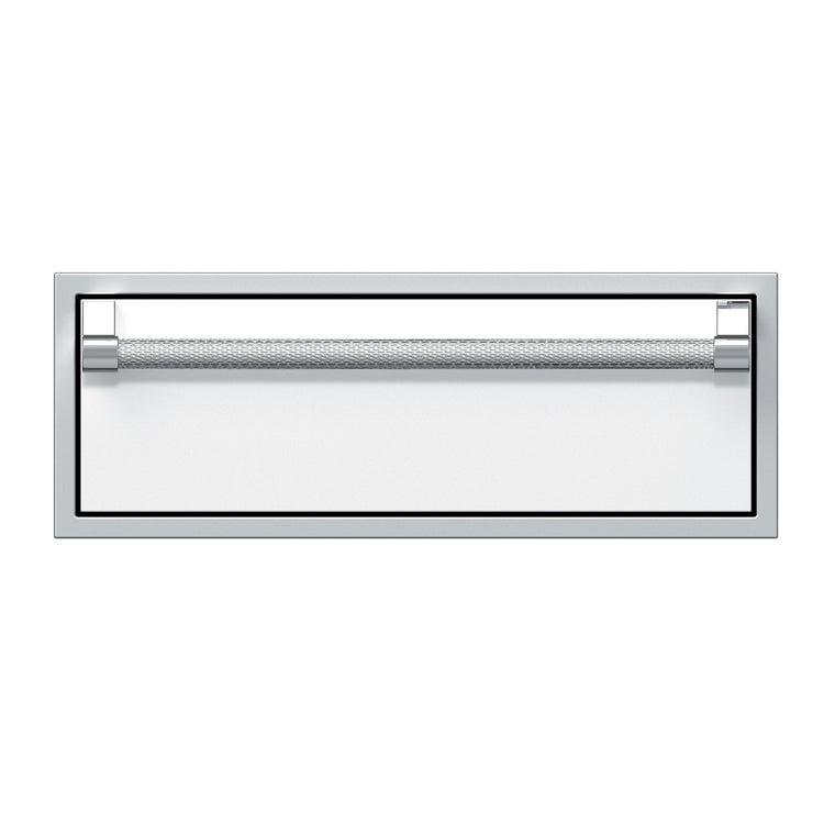 Hestan 30-Inch Single Storage Drawer in White - AGSR30-WH