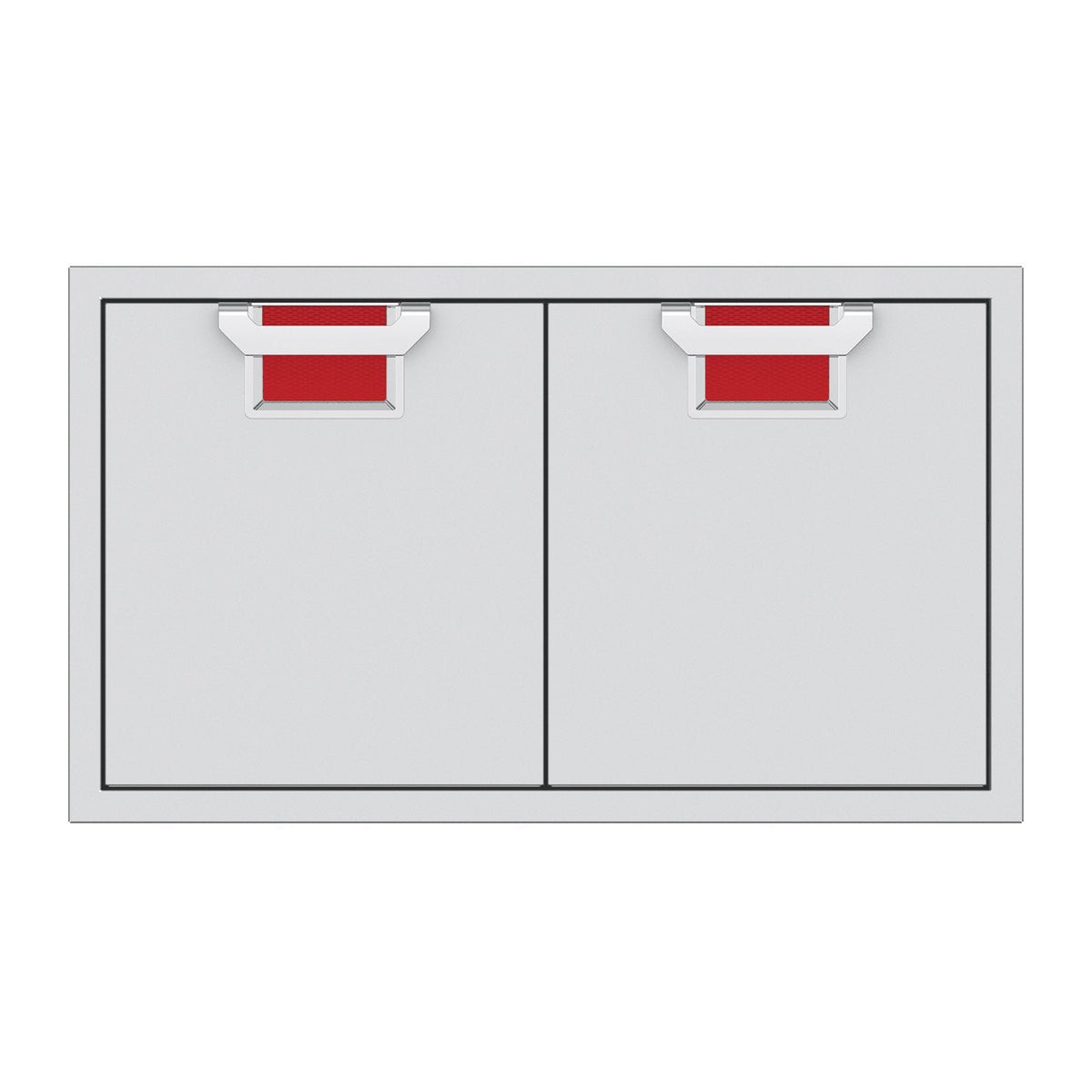Aspire by Hestan 36-Inch Double Access Doors (Matador Red) - AEAD36-RD