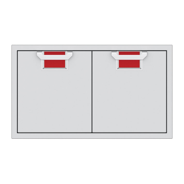 Aspire by Hestan 36-Inch Double Access Doors (Matador Red) - AEAD36-RD