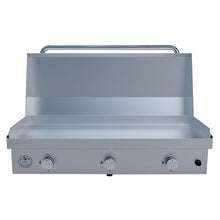 Le Griddle 41-Inch Natural Gas Built-In or Countertop 3 Burner Griddle (Lid Sold Separately) - GFE105-NG