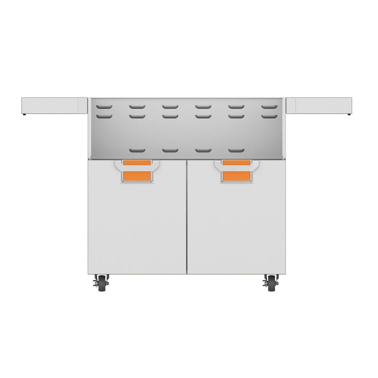 Aspire by Hestan 36-Inch Double Door Cart (Orange) - ECD36-OR