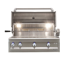 Artisan Professional 36-Inch Propane Gas Built-In Gill w/ Rotisserie and Lights - ARTP-36-LP