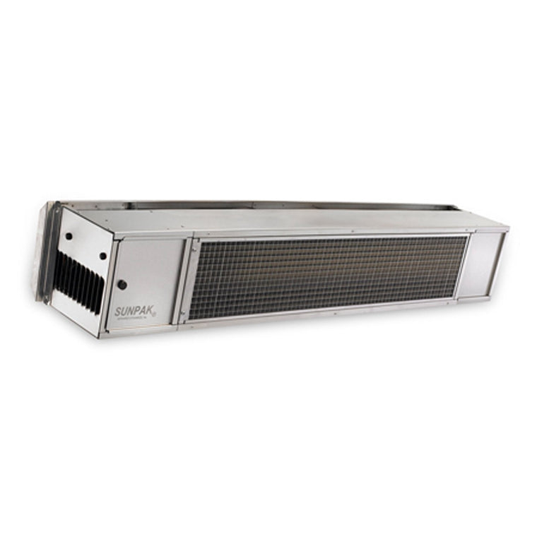 Sunpak Natural Gas Heater w/ Electronic Ignition 34,000 BTU, Includes SS Mounting Kit And 24 Volt Transformer (Stainless Steel) - S34-S-NG Model #12004