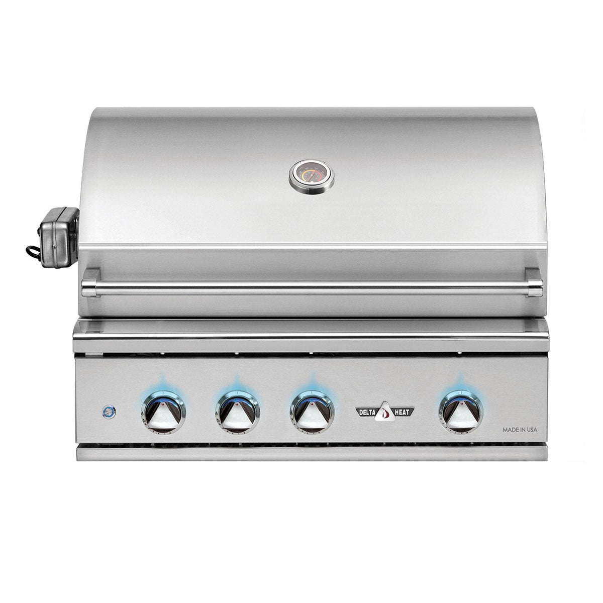 Delta Heat 32-Inch Natural Gas Built-In Grill, w/ Infrared Rotisserie - DHBQ32R-DN