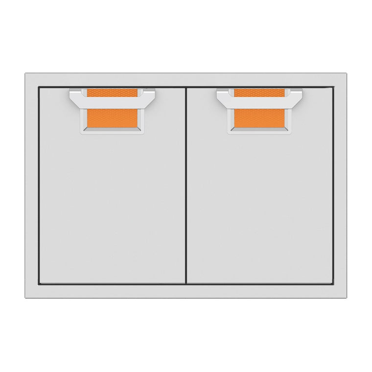 Aspire by Hestan 30-Inch Double Access Doors (Citra Orange) - AEAD30-OR