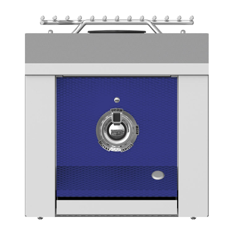 Aspire by Hestan 12-Inch Propane Gas Built-In Single Side Burner (Prince Blue) - AEB121-LP-BU