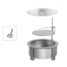 Smokeless Fire Pit Grilling Bundle
