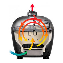 Primo Oval XXL 500 Charcoal Ceramic Kamado Grill -PGCXXLH
