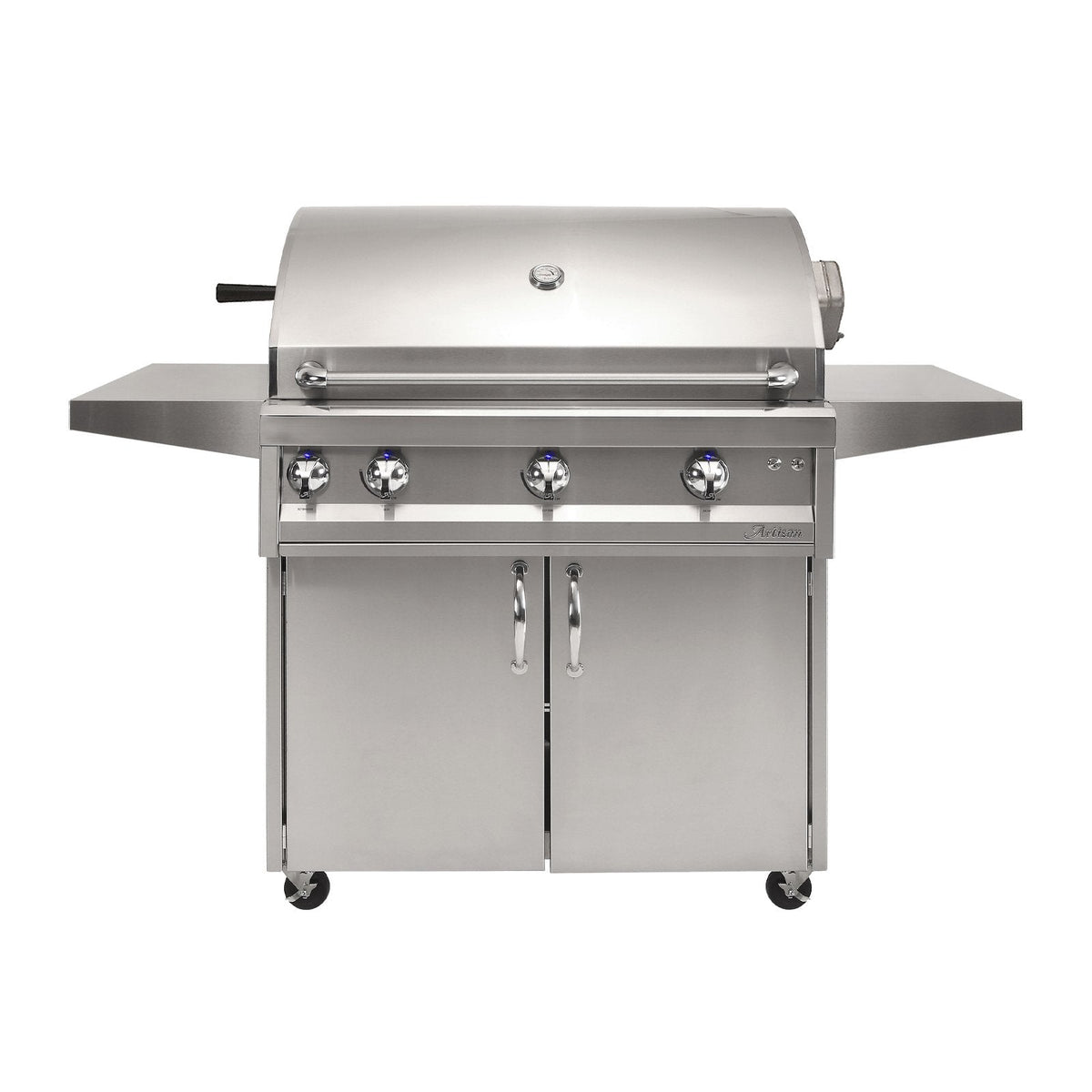 Artisan Professional 36-Inch Propane Gas Freestanding Gill w/ Rotisserie and Lights - ARTP-36C-LP