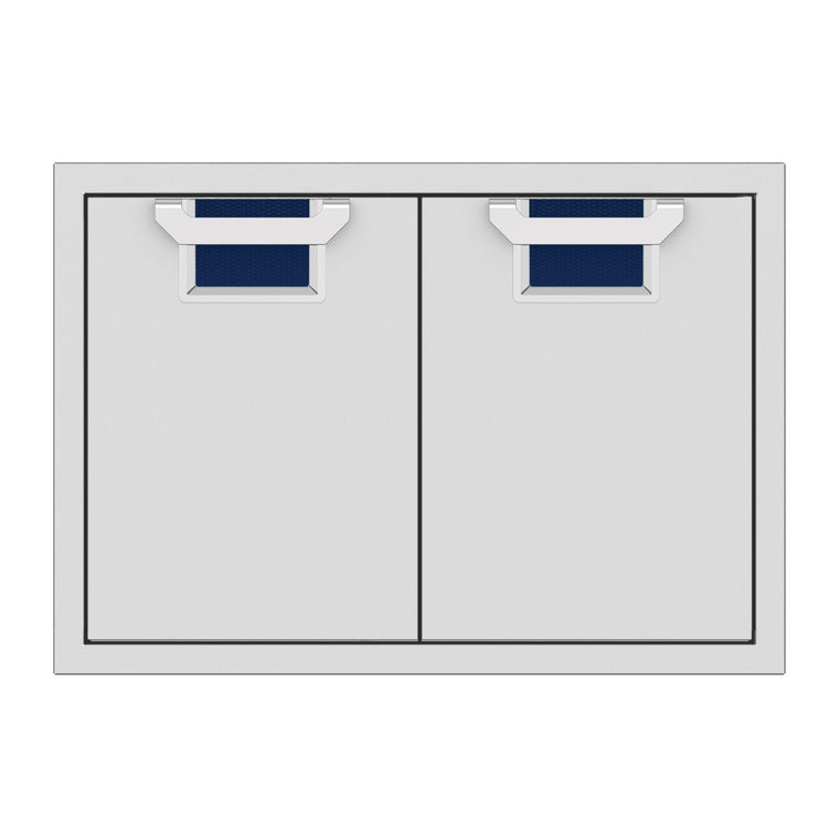 Aspire by Hestan 30-Inch Double Access Doors (Orion Dark Blue) - AEAD30-DB