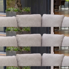 Como U-Shape Corner Sofa Set with Altura Rising Table in Truffle