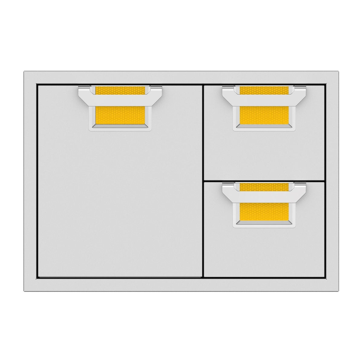 Aspire by Hestan 30-Inch Double Drawer and Storage Door Combination (Sol Yellow) - AESDR30-YW