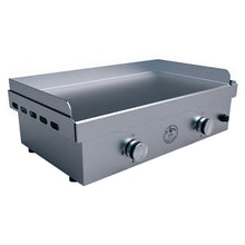 Le Griddle 30-Inch Natural Gas Built-In or Countertop 2 Burner Griddle (Lid Sold Separately) - GFE75-NG
