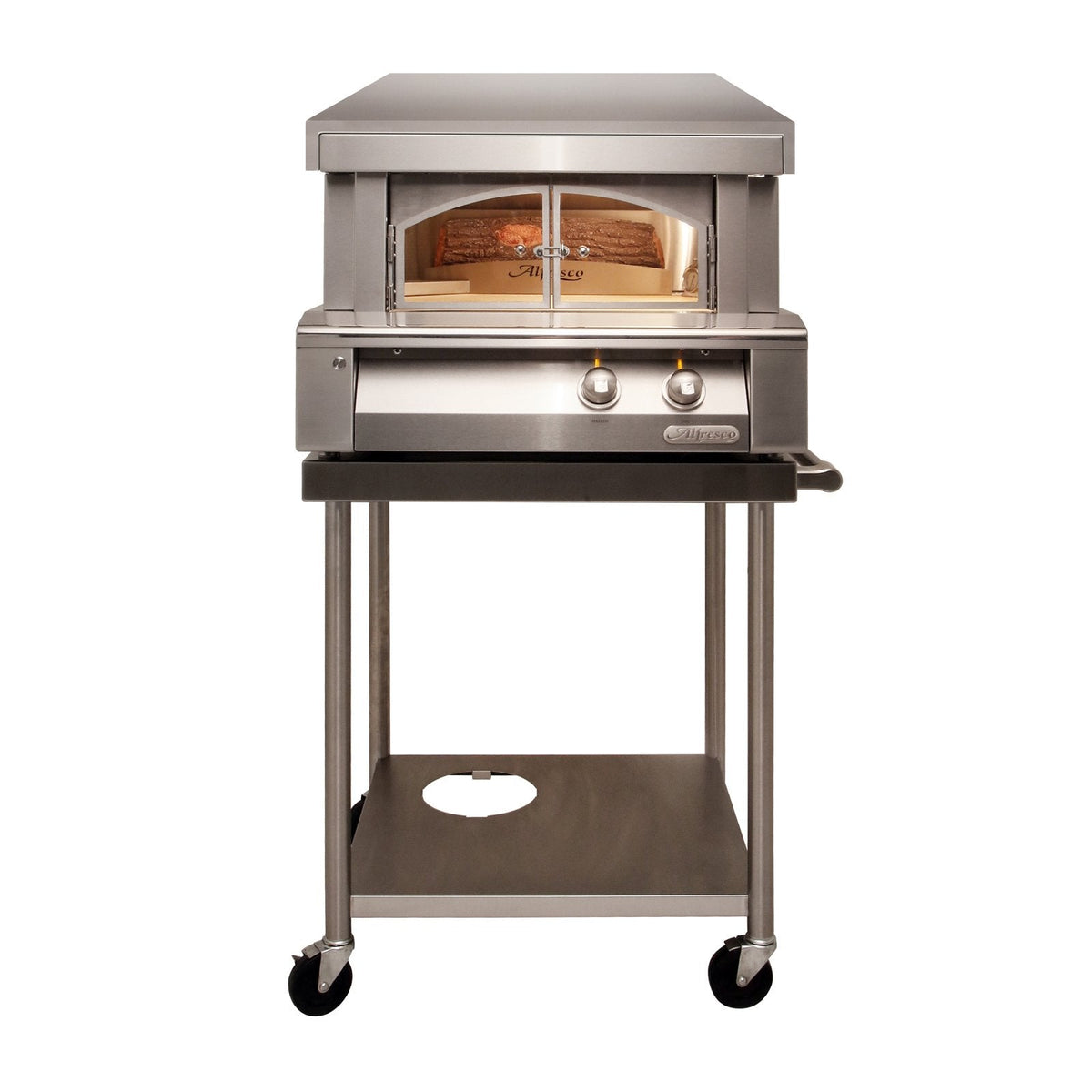 Alfresco 30-Inch Basic Pizza Oven Cart (for Alfresco &amp; Artisan) - AXE-PZA-CART-01