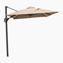 Voyager T1 3m x 2m Rectangular Cantilever Parasol in Taupe with 90kg Granite Base