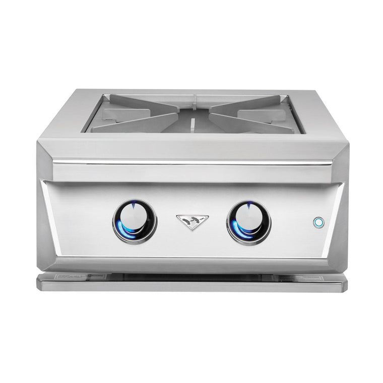Twin Eagles 24-Inch Natural Gas Built-In Power Burner w/ Heavy Duty Grates - TEPB24HG-CN