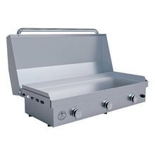 Le Griddle 41-Inch Natural Gas Built-In or Countertop 3 Burner Griddle (Lid Sold Separately) - GFE105-NG