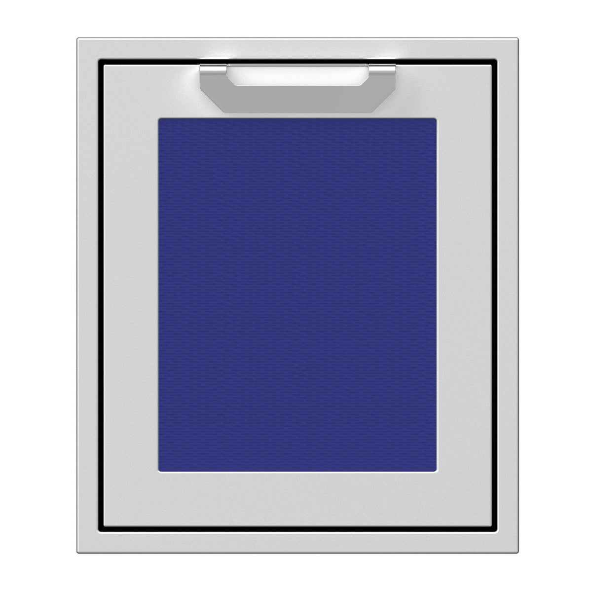 Hestan 18-Inch Single Access Door w/ Recessed Marquise Accented Panel (Right Hinge) in Blue - AGADR18-BU