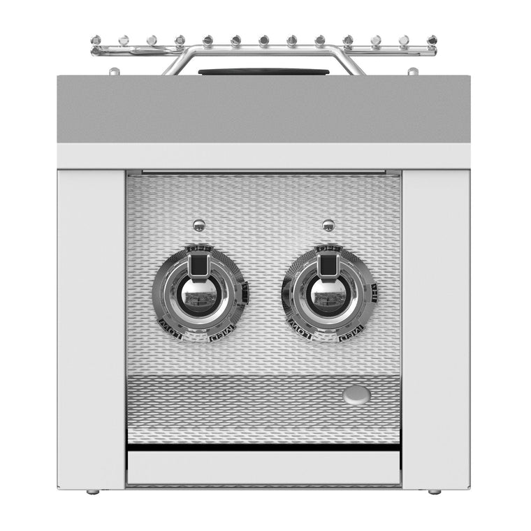 Aspire by Hestan 12-Inch Propane Gas Built-In Double Side Burner (Stainless Steel ) - AEB122-LP