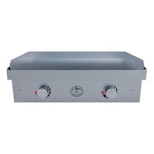 Le Griddle 30-Inch Natural Gas Built-In or Countertop 2 Burner Griddle (Lid Sold Separately) - GFE75-NG