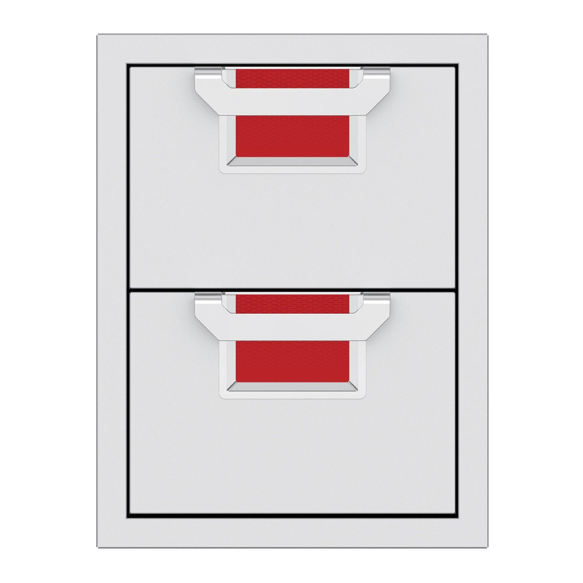 Aspire by Hestan 16-Inch Double Storage Drawers (Matador Red) - AEDR16-RD