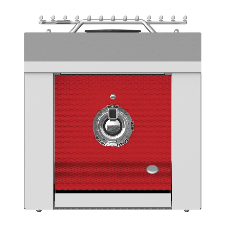 Aspire by Hestan 12-Inch Propane Gas Built-In Single Side Burner (Matador Red) - AEB121-LP-RD