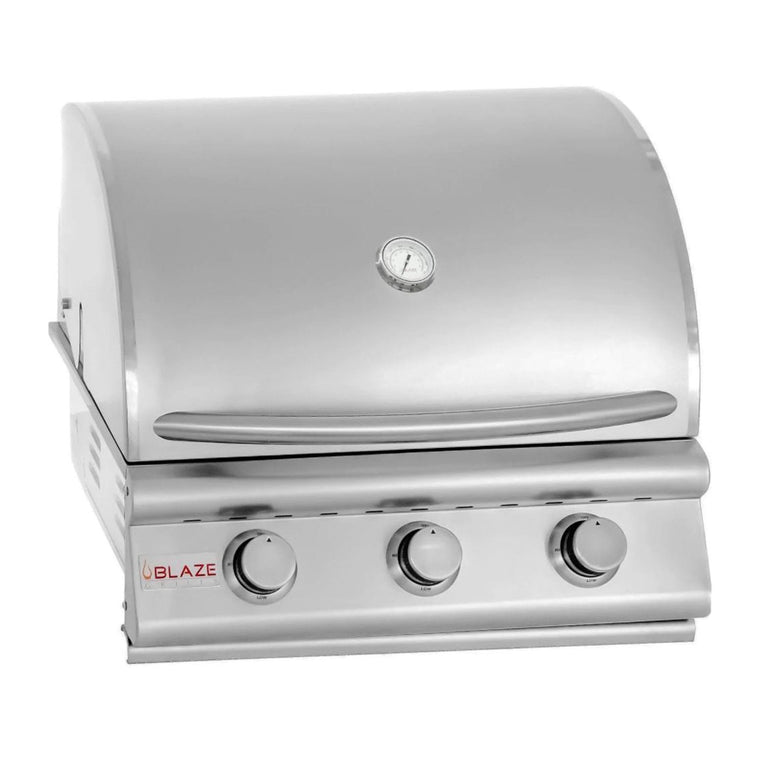Blaze Prelude LBM 25-Inch Natural Gas Built-In 3 Burner Grill - BLZ-3-LBM-NG