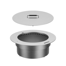 Zentro Stainless Steel Smokeless Fire Pit Insert