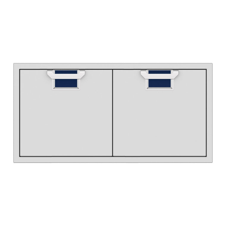 Aspire by Hestan 42-Inch Double Access Doors (Orion Dark Blue) - AEAD42-DB