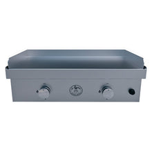 Le Griddle 30-Inch Natural Gas Built-In or Countertop 2 Burner Griddle (Lid Sold Separately) - GFE75-NG