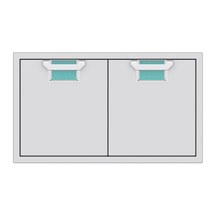 Aspire by Hestan 36-Inch Double Access Doors (Bora Bora Turquoise) - AEAD36-TQ