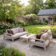 Theia 3 Seat Sofa Set in Oatmeal