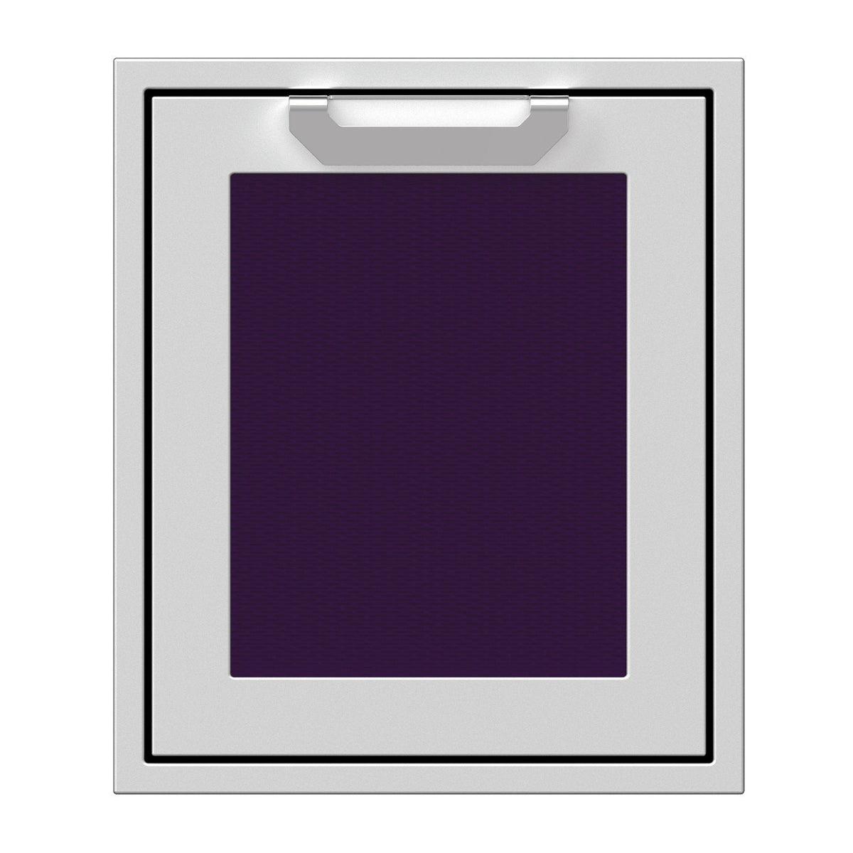 Hestan 18-Inch Single Access Door w/ Recessed Marquise Accented Panel (Left Hinge) in Purple - AGADL18-PP