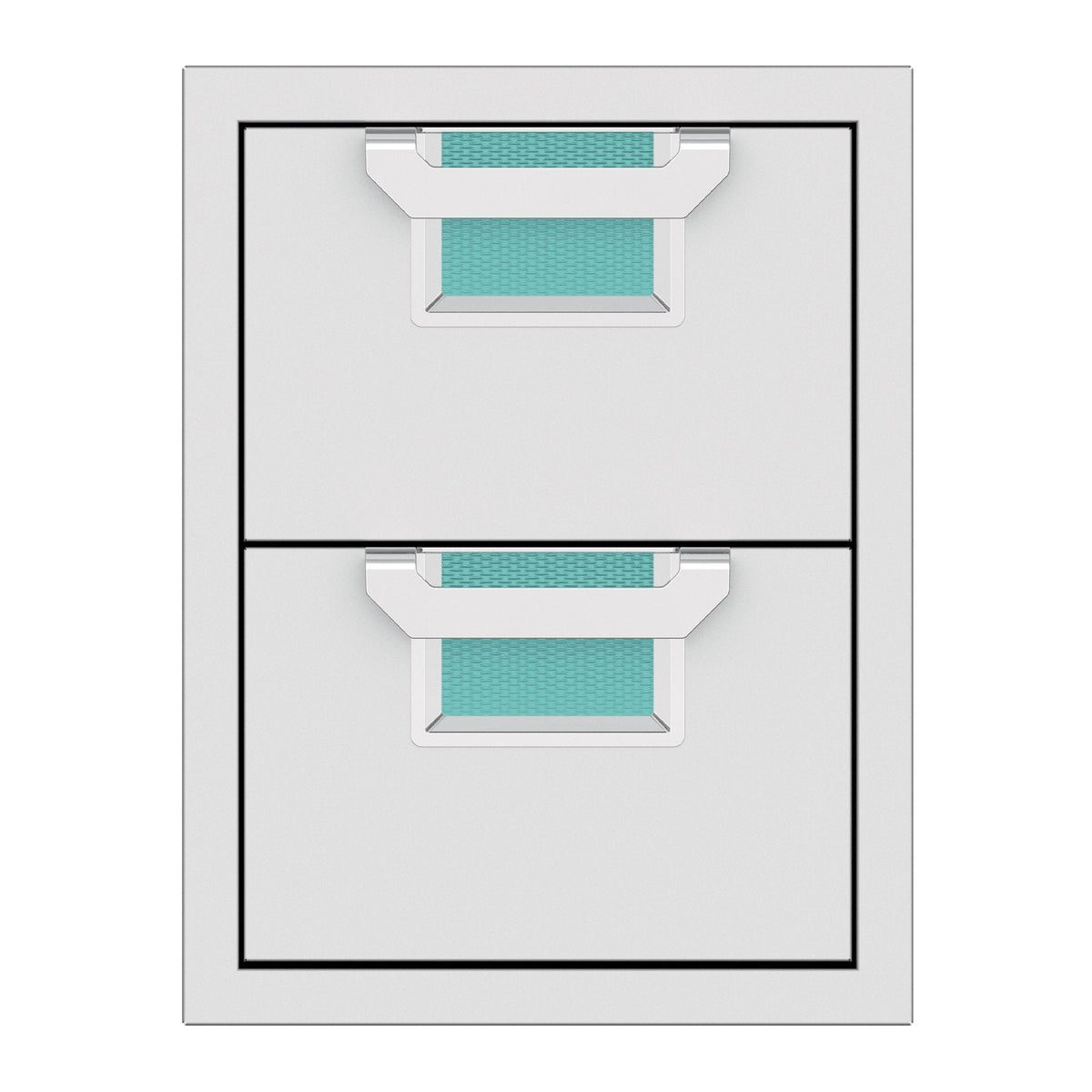 Aspire by Hestan 16-Inch Double Storage Drawers (Bora Bora Turquoise) - AEDR16-TQ