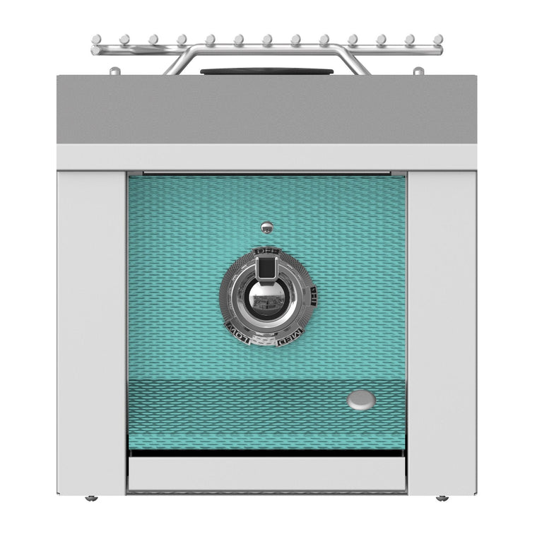 Aspire by Hestan 12-Inch Propane Gas Built-In Single Side Burner (Bora Bora Turquoise) - AEB121-LP-TQ