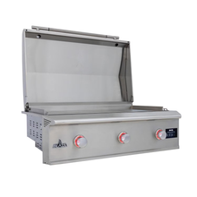 Blaze LTE PRO 40-Inch Built-in Natural Gas Griddle w/ Digital Temperature Screen &amp; Lift-Assist Lid - BLZ-GRIDDLE40-NG