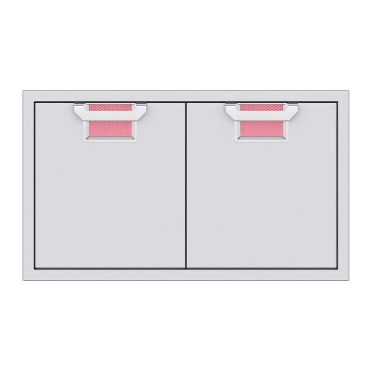 Aspire by Hestan 36-Inch Double Access Doors (Reef Pink) - AEAD36-PK